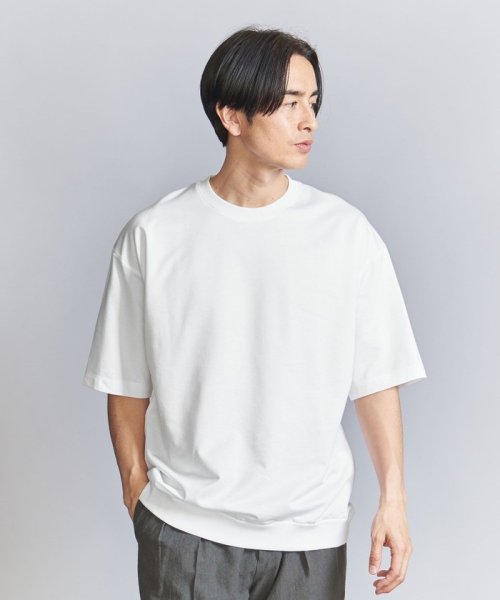 BEAUTY&YOUTH UNITED ARROWS(ビューティーアンドユース　ユナイテッドアローズ)/カネマサメリヤス メローコットン スウェット Ｔシャツ －MADE IN JAPAN－/img07