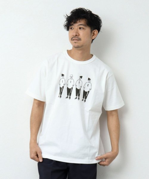 NOLLEY’S goodman(ノーリーズグッドマン)/【BARNS OUTFITTERS】別注タフネックTシャツ LIFE/img03