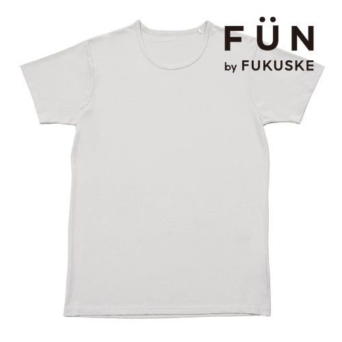 fukuske FUN(フクスケ ファン)/fukuske FUN(フクスケファン) ： 無地 Tシャツ 半袖 ナイロンメッシュ(453P0000) 紳士 男性 メンズ インナー 肌着 下着 フクスケ f/img01