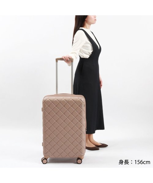 エーストーキョー スーツケース Mサイズ ace.TOKYO キャリーケース ストッパー付き 3泊4日 51L 旅行 エース TSロック スカーラ 05382 