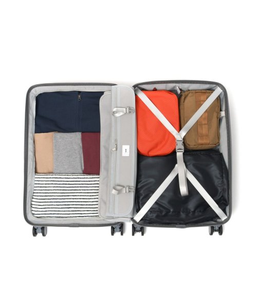 エーストーキョー スーツケース Mサイズ ace.TOKYO キャリーケース ストッパー付き 3泊4日 51L 旅行 エース TSロック スカーラ 05382 