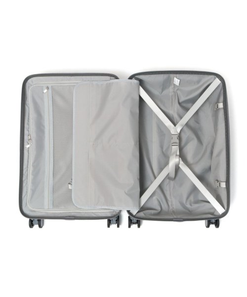 エーストーキョー スーツケース Mサイズ ace.TOKYO キャリーケース ストッパー付き 3泊4日 51L 旅行 エース TSロック スカーラ 05382 