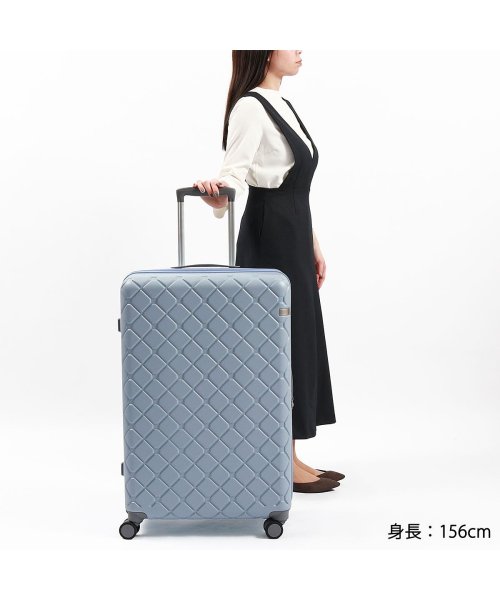 エーストーキョー スーツケース ace.TOKYO キャリーケース 大型 ストッパー付き 7泊 長期 旅行 1週間 84L TSロック スカーラ 05384 