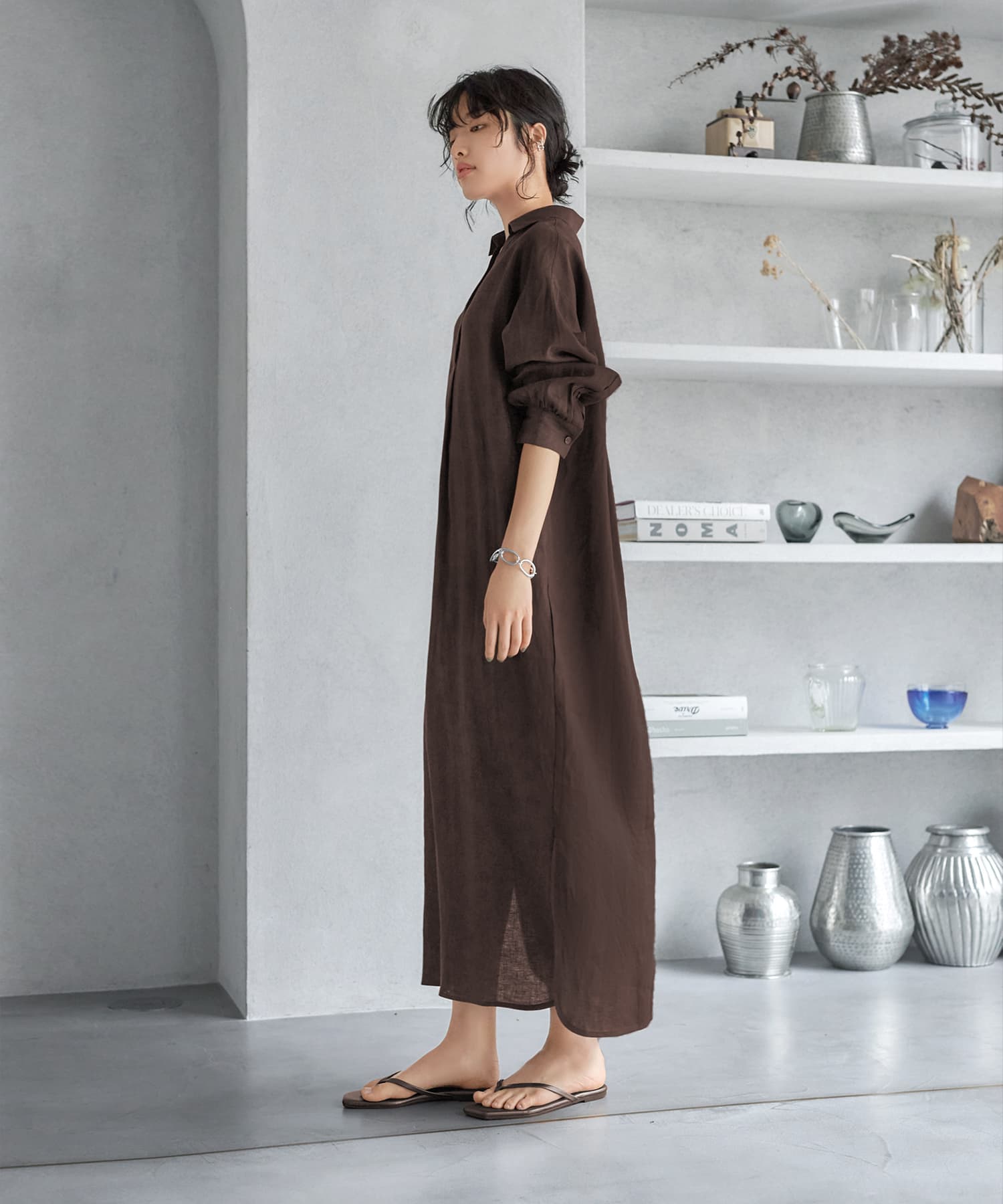 FRAMeWORK】リネンワンピース FRAMeWORK（フレームワーク）の「≪予約  