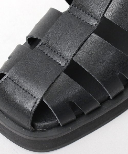 glabella(グラベラ)/glabella グラベラ サンダル メンズ 靴 カメサンダル グルカサンダル 黒 ブラック/img14