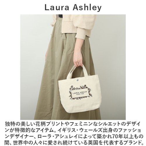 BACKYARD FAMILY(バックヤードファミリー)/LAURA ASHLEY キャンバスロゴミニトートバッグ/img03