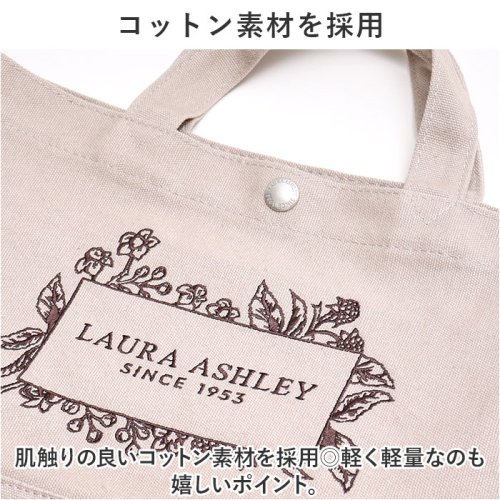 BACKYARD FAMILY(バックヤードファミリー)/LAURA ASHLEY キャンバスロゴミニトートバッグ/img07