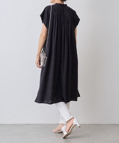コットンジャガードワンピース 