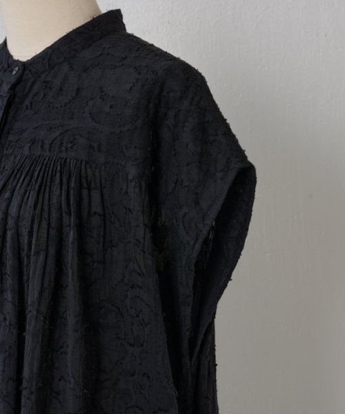 コットンジャガードワンピース 