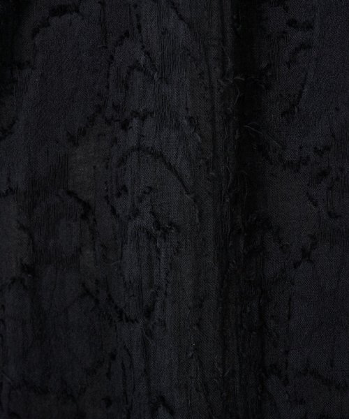 コットンジャガードワンピース 