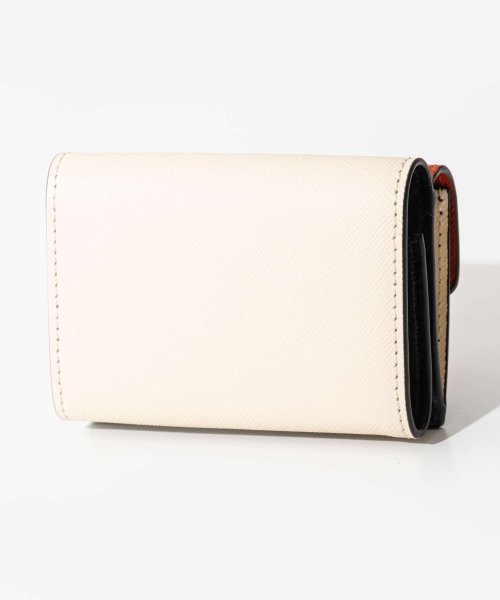 マルニ MARNI PFMOW02U23 LV520 三つ折り財布 TRIFOLD レディース 財布 折財布 ミニ財布 サフィアーノカーフスキン レザー 本革 また