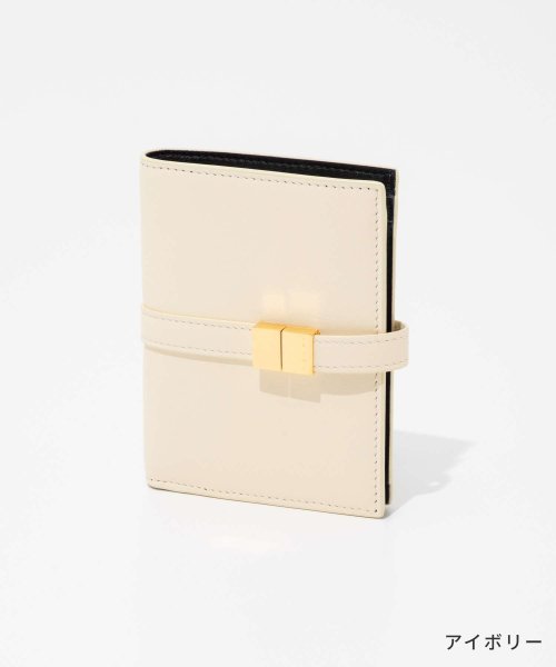 MARNI(マルニ)/マルニ MARNI PFMO0103U0 P5298 二つ折り財布 PRISMA BILLFOLD WALLET レディース 財布 ミニ財布 ロゴ刻印 レザー /img03