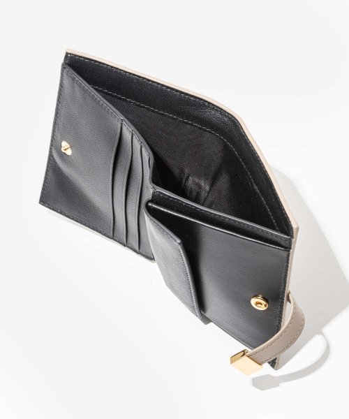 MARNI(マルニ)/マルニ MARNI PFMO0103U0 P5298 二つ折り財布 PRISMA BILLFOLD WALLET レディース 財布 ミニ財布 ロゴ刻印 レザー /img11