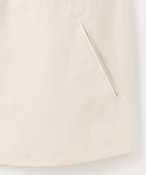 【洗える】80/1スパンタイプライター フーデッド アウター 