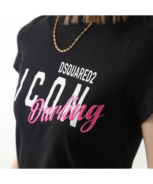 DSQUARED2(ディースクエアード)/DSQUARED2 Tシャツ ICON DARLING MINI FIT S80GC0064 S24668/img07