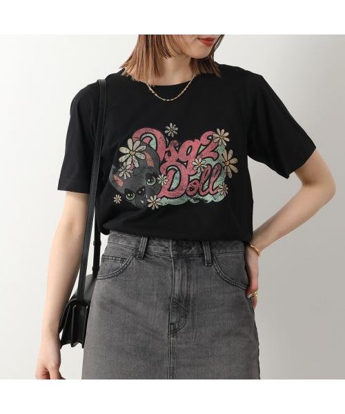 DSQUARED2(ディースクエアード)/DSQUARED2 Tシャツ HILDE DOLL EASY FIT S75GD0399 S24668/img05