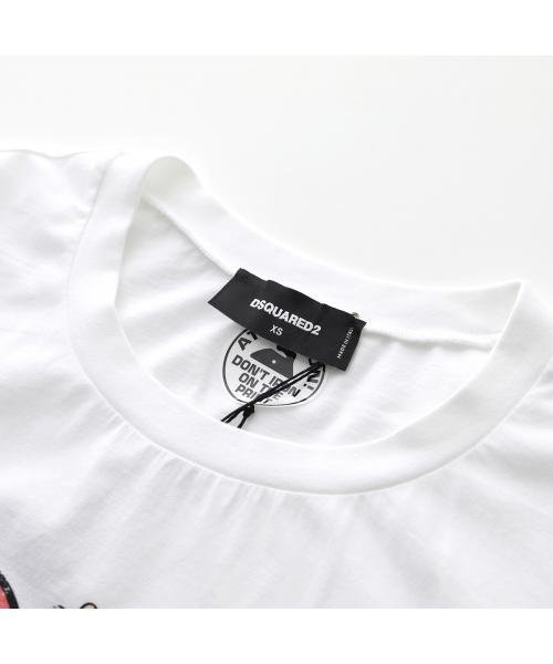 DSQUARED2(ディースクエアード)/DSQUARED2 Tシャツ HILDE DOLL EASY FIT S75GD0399 S24668/img10