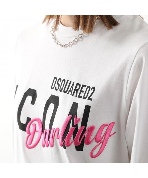 DSQUARED2(ディースクエアード)/DSQUARED2 Tシャツ ICON DARLING EASY FIT T S80GC0063 S24668/img07