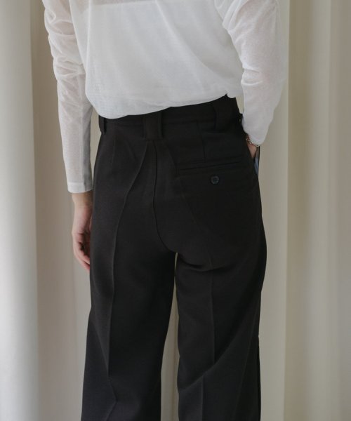 PAL OUTLET(パル　アウトレット)/【Pasterip】Jersey button slit pants/img08