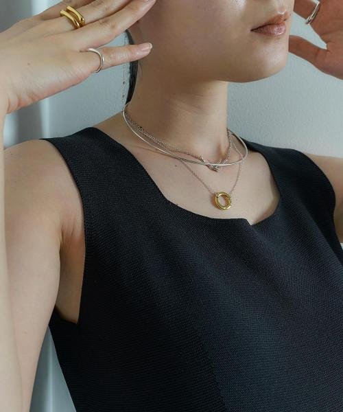 SMELLY(スメリー)/SMELLY so’　plate ring necklace/img03