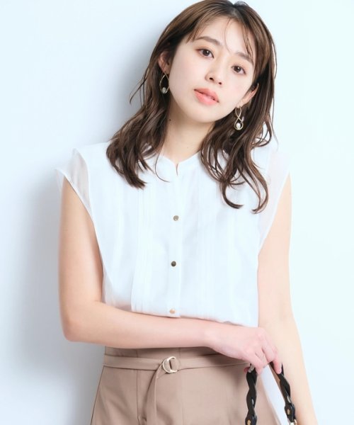 サマーエアリーフリルブラウス 予めご了承ください