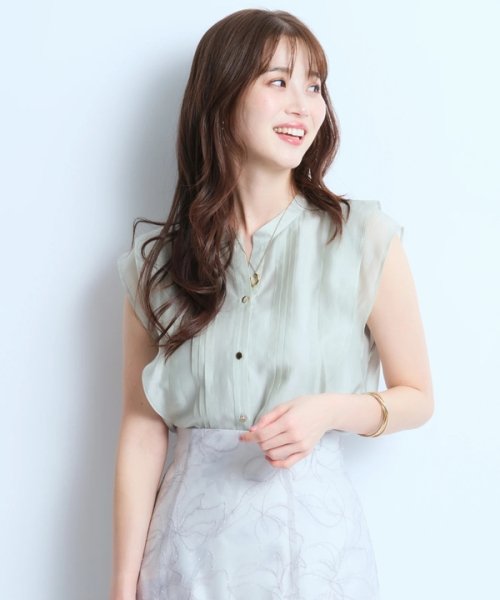 サマーエアリーフリルブラウス 予めご了承ください