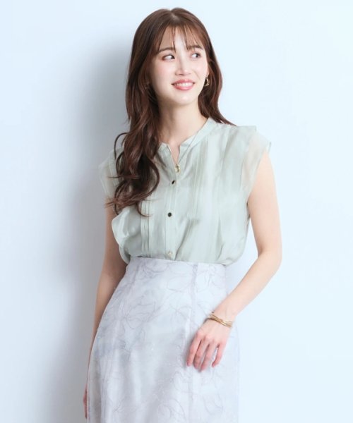 サマーエアリーフリルブラウス 予めご了承ください
