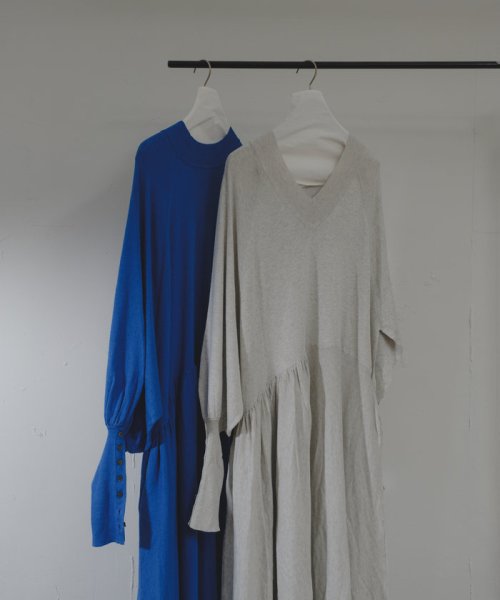 PAL OUTLET(パル　アウトレット)/【Pasterip】Asymmetry loose knit dress/img13