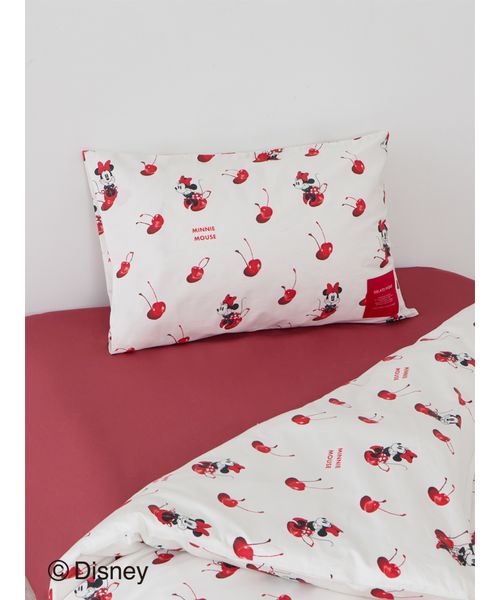 ジェラートピケ Minnie ミニー プリント3点セット シングル 寝具