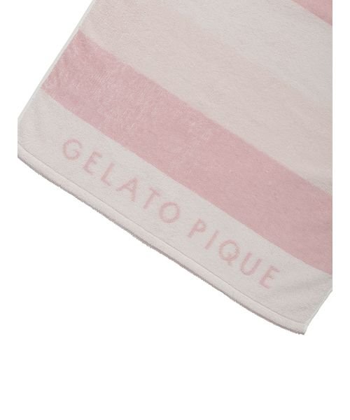 gelato pique(gelato pique)/3ボーダーバスタオル/img05