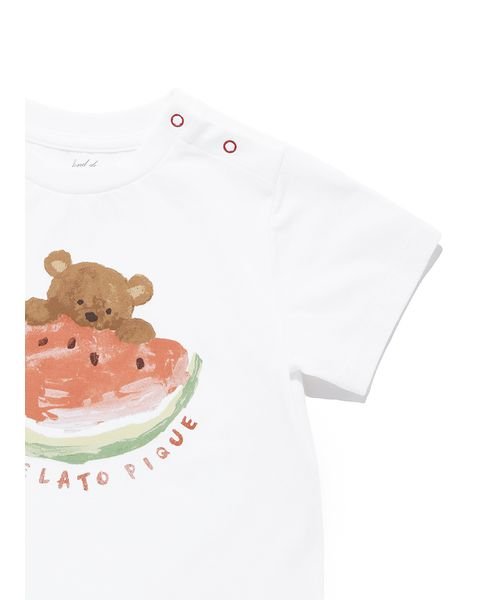 gelato pique Kids＆Baby(gelato pique Kids＆Baby)/【接触冷感】【BABY】フルーツアニマルワンポイントTシャツ/img07