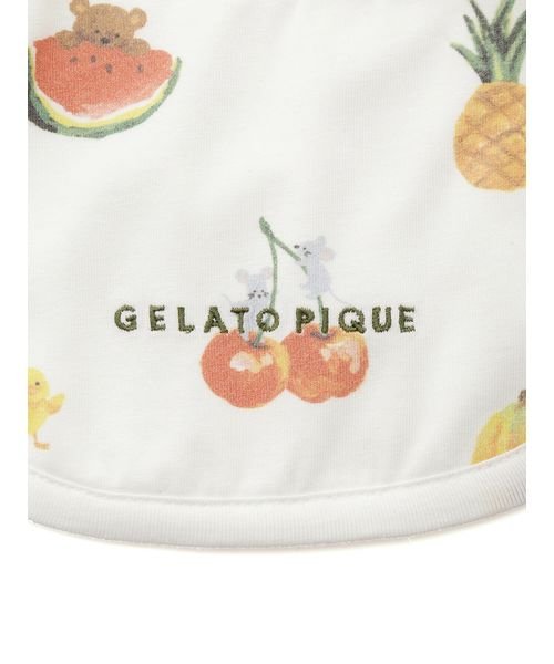gelato pique Kids＆Baby(gelato pique Kids＆Baby)/【BABY】フルーツアニマル柄スタイ/img04