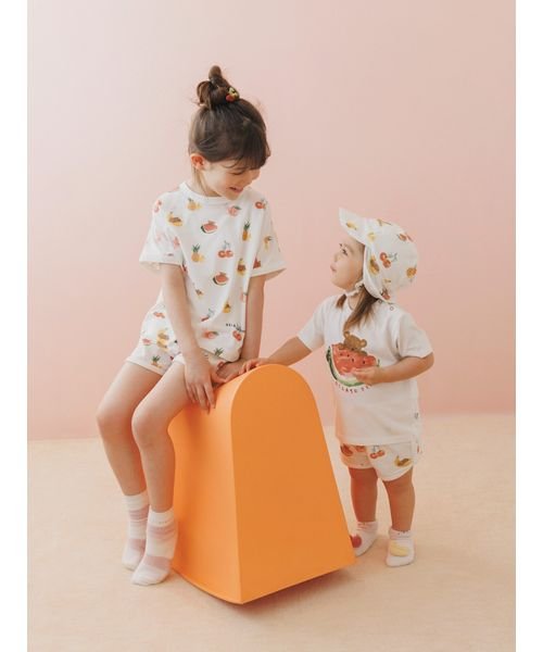 gelato pique Kids＆Baby(gelato pique Kids＆Baby)/【接触冷感】【KIDS】フルーツアニマル柄Tシャツ/img03
