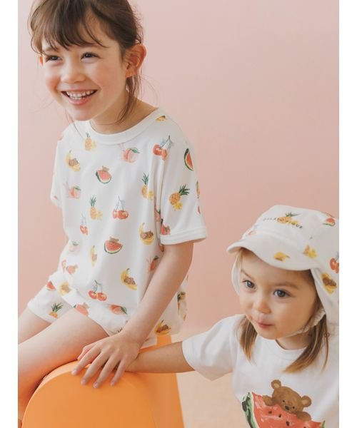 gelato pique Kids＆Baby(gelato pique Kids＆Baby)/【接触冷感】【KIDS】フルーツアニマル柄Tシャツ/img05