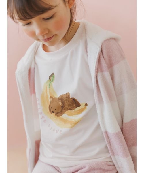 gelato pique Kids＆Baby(gelato pique Kids＆Baby)/【接触冷感】【KIDS】フルーツアニマルワンポイントTシャツ/img01