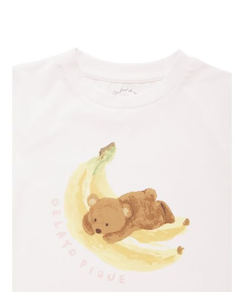 gelato pique Kids＆Baby(gelato pique Kids＆Baby)/【接触冷感】【KIDS】フルーツアニマルワンポイントTシャツ/img12