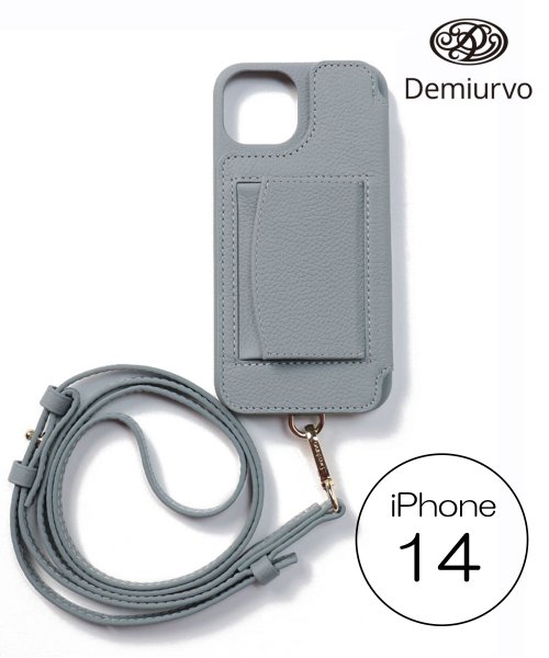 Demiu(Demiu)/【Demiu / デミュ】POCHE iPhone14  iPhoneケース アイフォンケース 手帳型 レザー 本革 牛革 ストラップ付/img34
