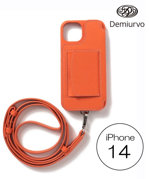 Demiu(Demiu)/【Demiu / デミュ】POCHE iPhone14  iPhoneケース アイフォンケース 手帳型 レザー 本革 牛革 ストラップ付/img36