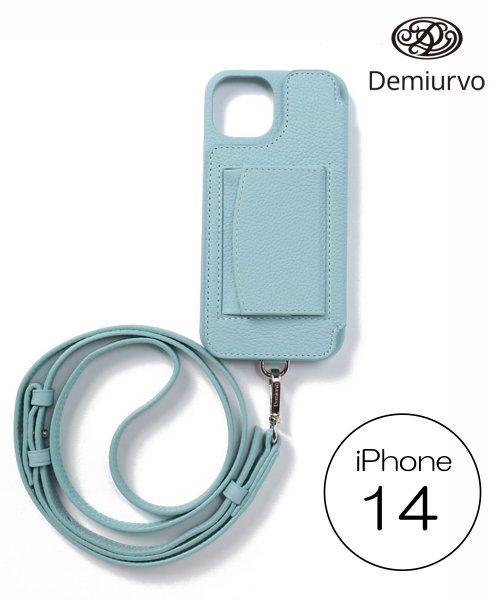 Demiu(Demiu)/【Demiu / デミュ】POCHE iPhone14  iPhoneケース アイフォンケース 手帳型 レザー 本革 牛革 ストラップ付/img37