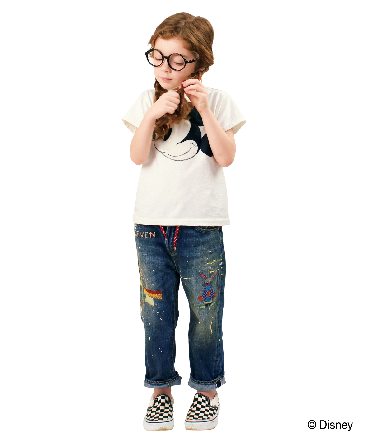 デニムダンガリー DENIM DUNGAREE ビンテージ天竺 MICKEY T