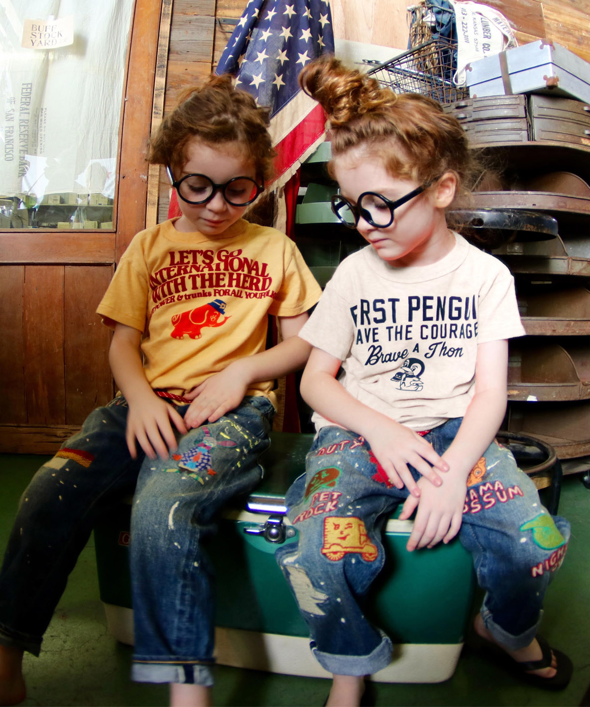 デニムダンガリー DENIM DUNGAREE トンプキン天竺 1ST PENG
