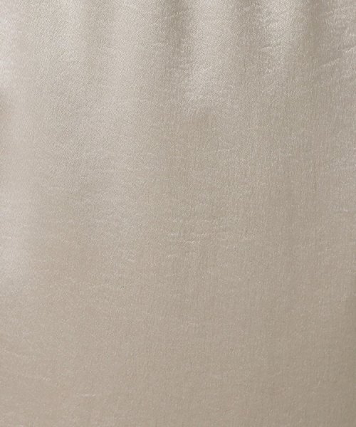 UNTITLED(アンタイトル)/【トレンド感UP！／洗える】メタリックサテン ナローシルエットスカート/img21