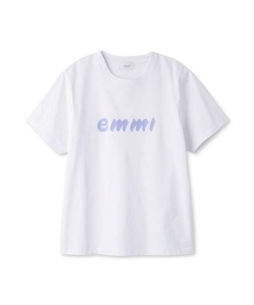 emmi atelier(emmi　atelier)/【emmi atelier】ペイントemmiロゴTシャツ/img17