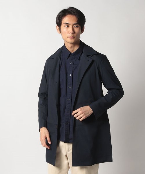 EDWIN(EDWIN)/#デニスラ STAIN COLLAR  COAT NAVY/img06