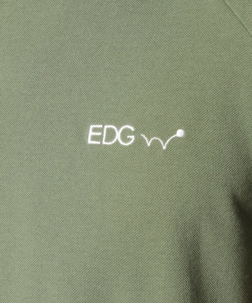 EDWIN(EDWIN)/#EDWIN GOLF          MOCK NECK H/S OLIVE/img06