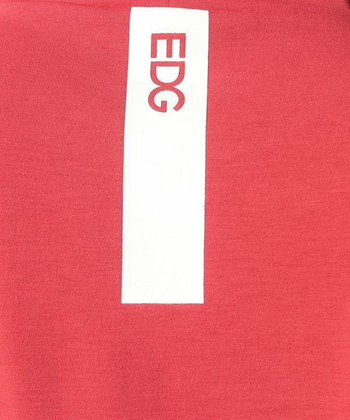 EDWIN(EDWIN)/#GOLF RUBBER PRINT   MOCK－NECK H/S RED/img06