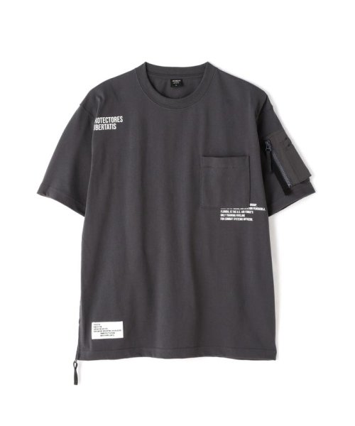 AVIREX(AVIREX)/LOOSE FIT MIL. POCKET T－SHIRT/img19