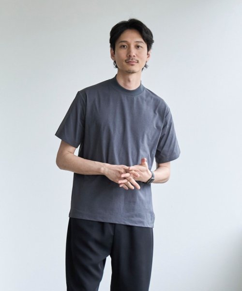 coen(coen)/【RONEL】ジャケットネックTシャツ/img10