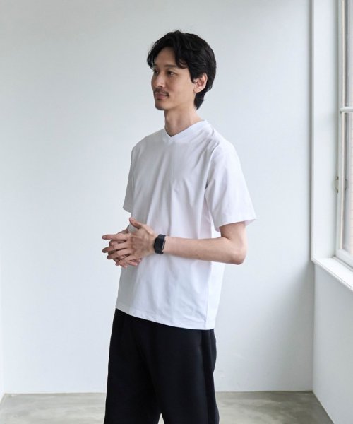 coen(coen)/【RONEL】スタンダードVネックTシャツ/img05