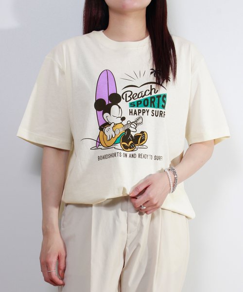 DISNEY(DISNEY)/【DISNEY/ディズニー】ミッキーマウスプリントＴシャツ/img02